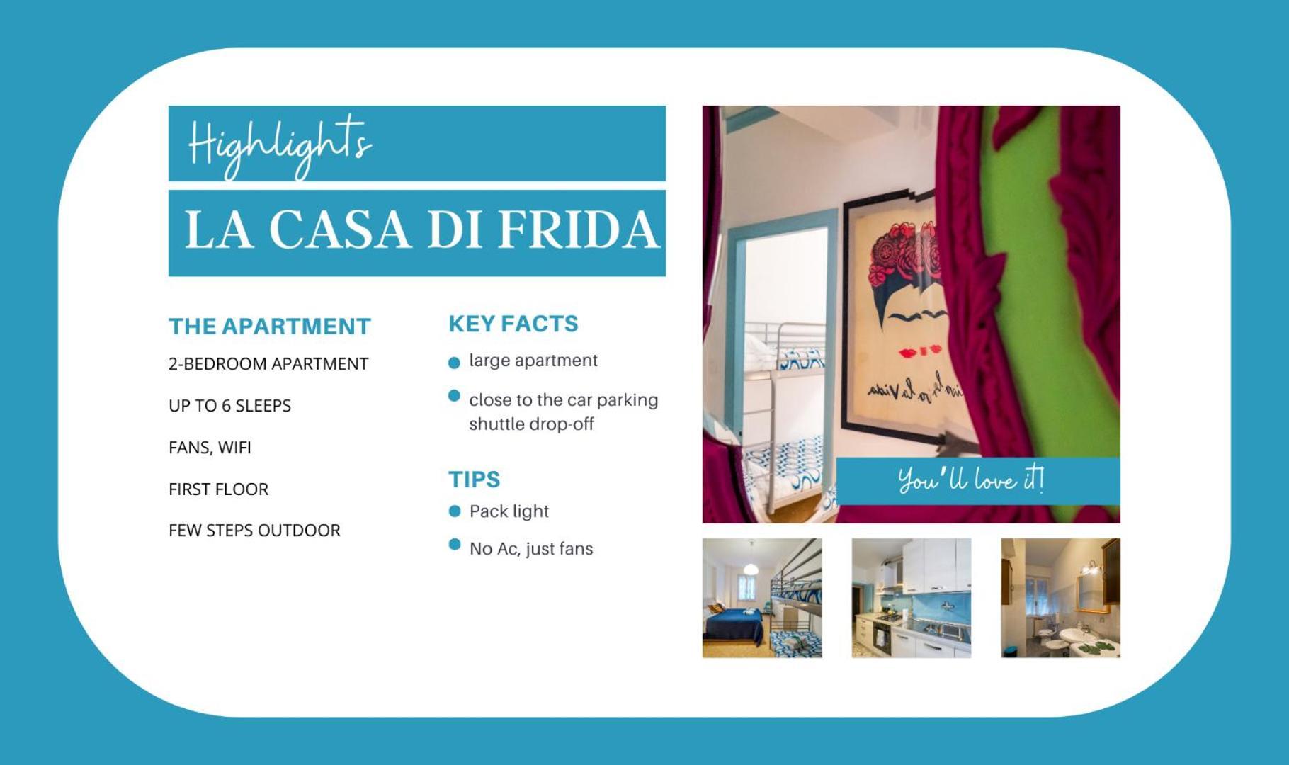 דירות ורנאצה La Casa Di Frida מראה חיצוני תמונה